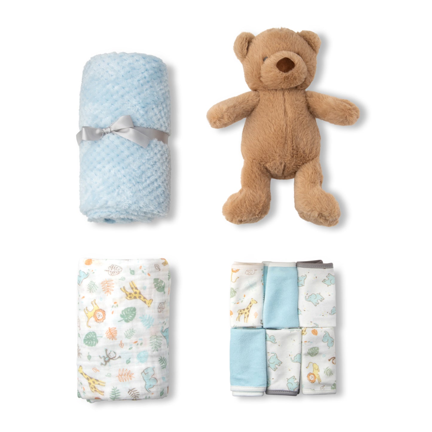 Little Linen Boxed Gift Set - Safari Bear